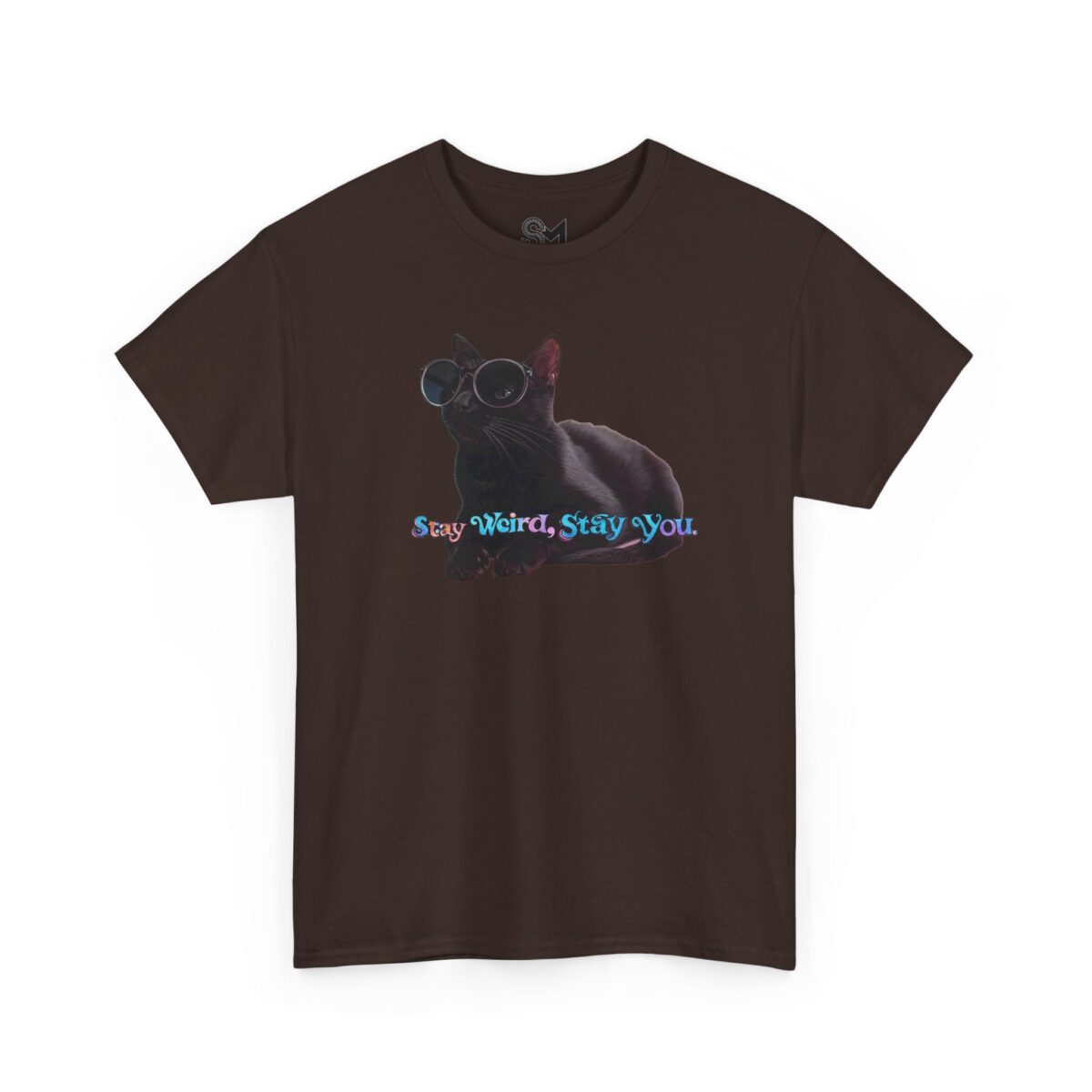 Stay weird, stay you Unisex Heavy Cotton Tee - Image 3