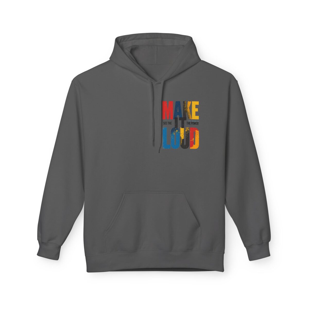 Make it Loud Unisex Midweight Softstyle Fleece Hoodie - Image 29