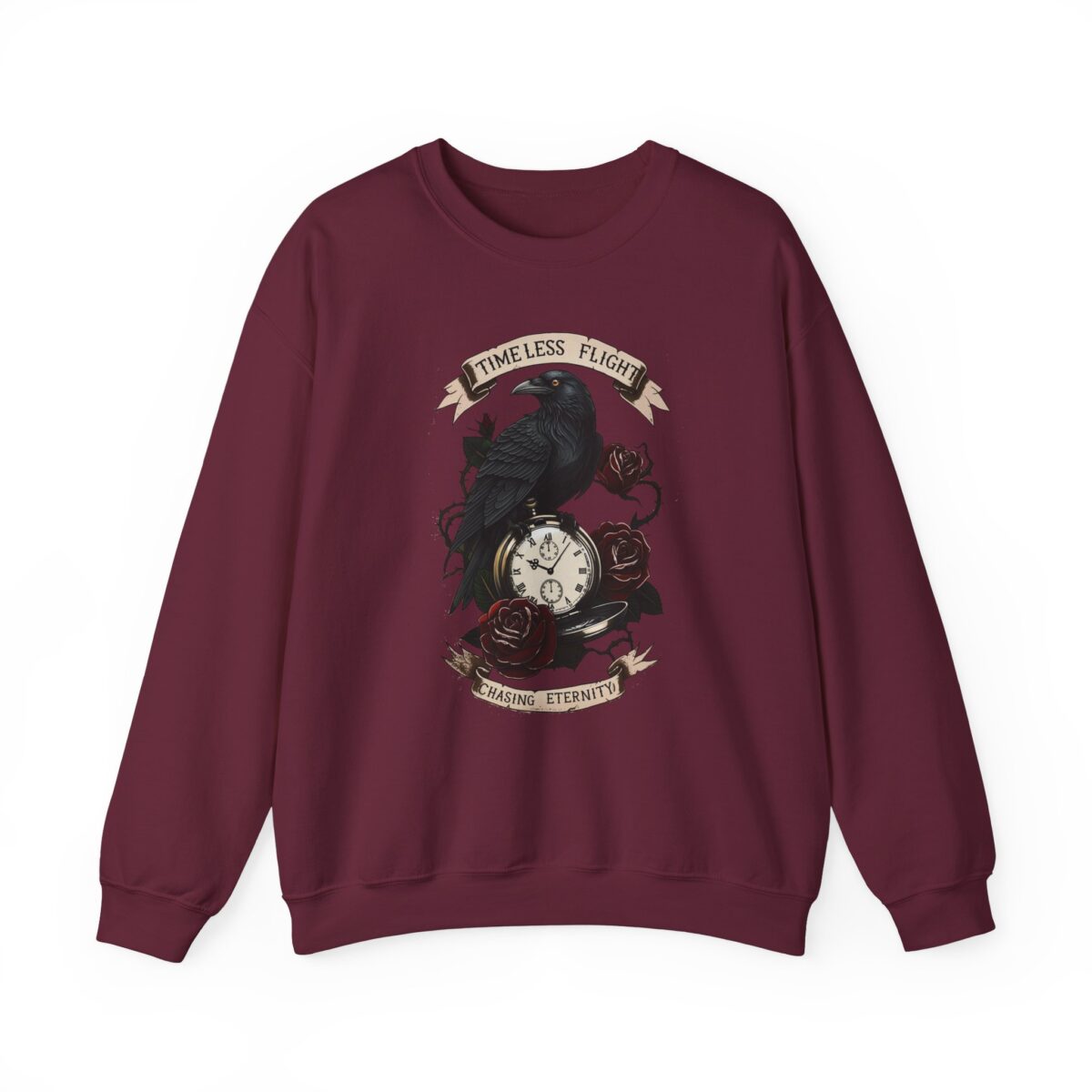 Timeless flight Unisex Heavy Blend™ Crewneck Sweatshirt - Image 5