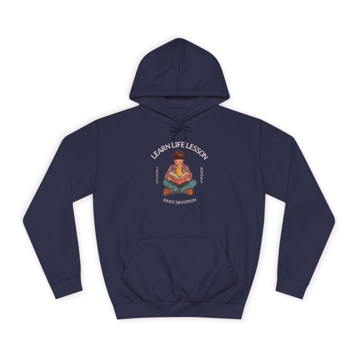 Through books Unisex College Hoodie - Image 21