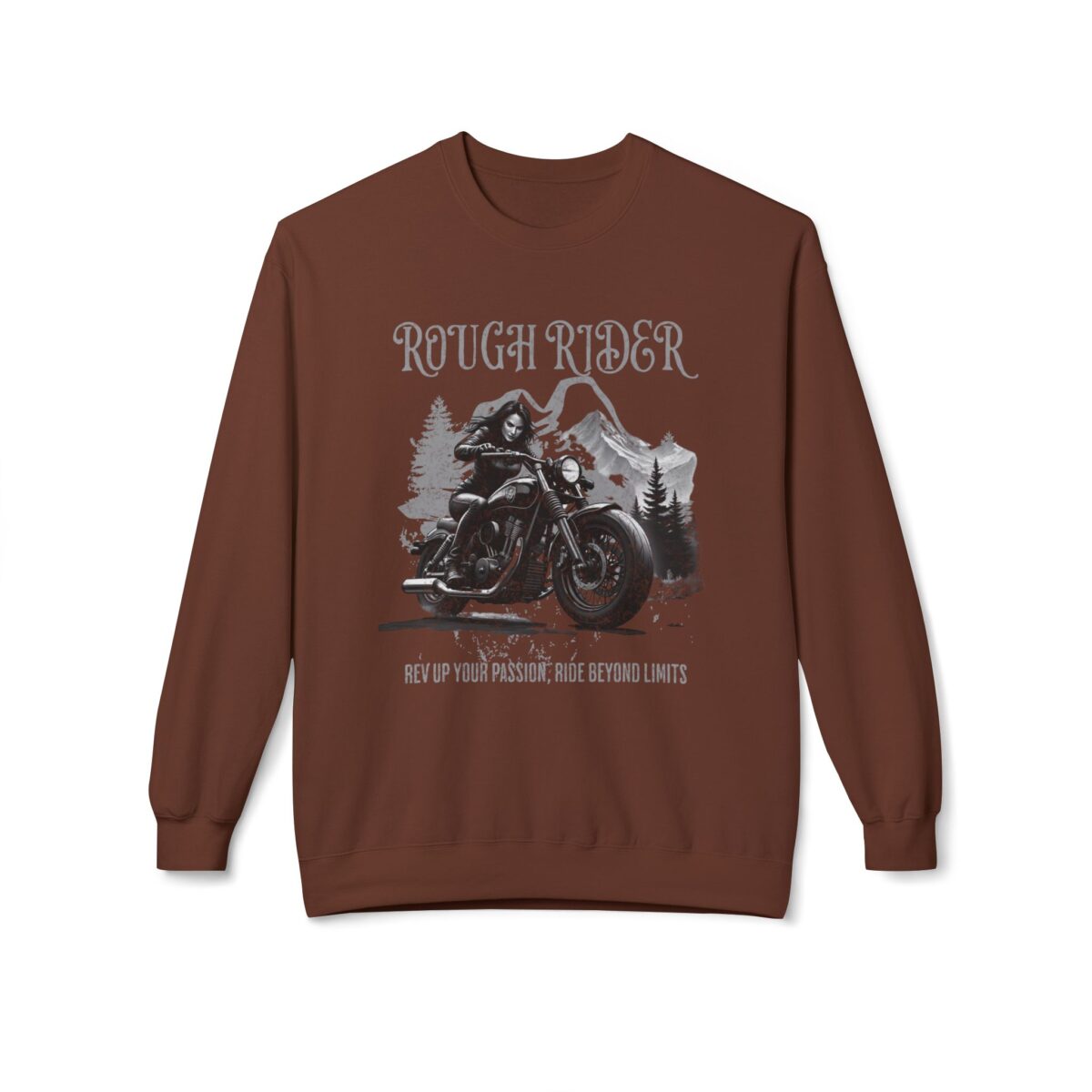 Rough rider Unisex Midweight Softstyle Fleece Crewneck Sweatshirt