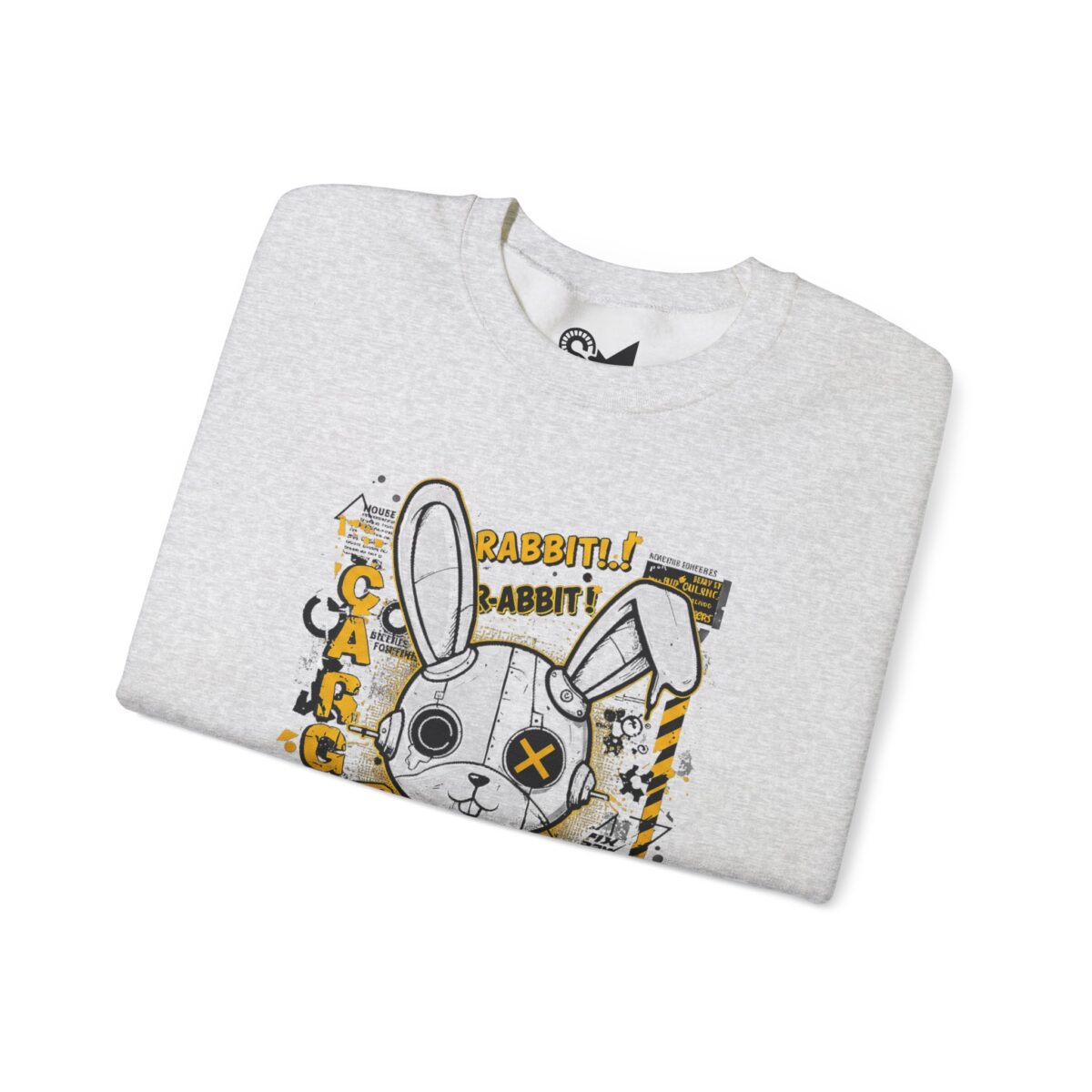 Rabbit Unisex Heavy Blend™ Crewneck Sweatshirt - Image 3