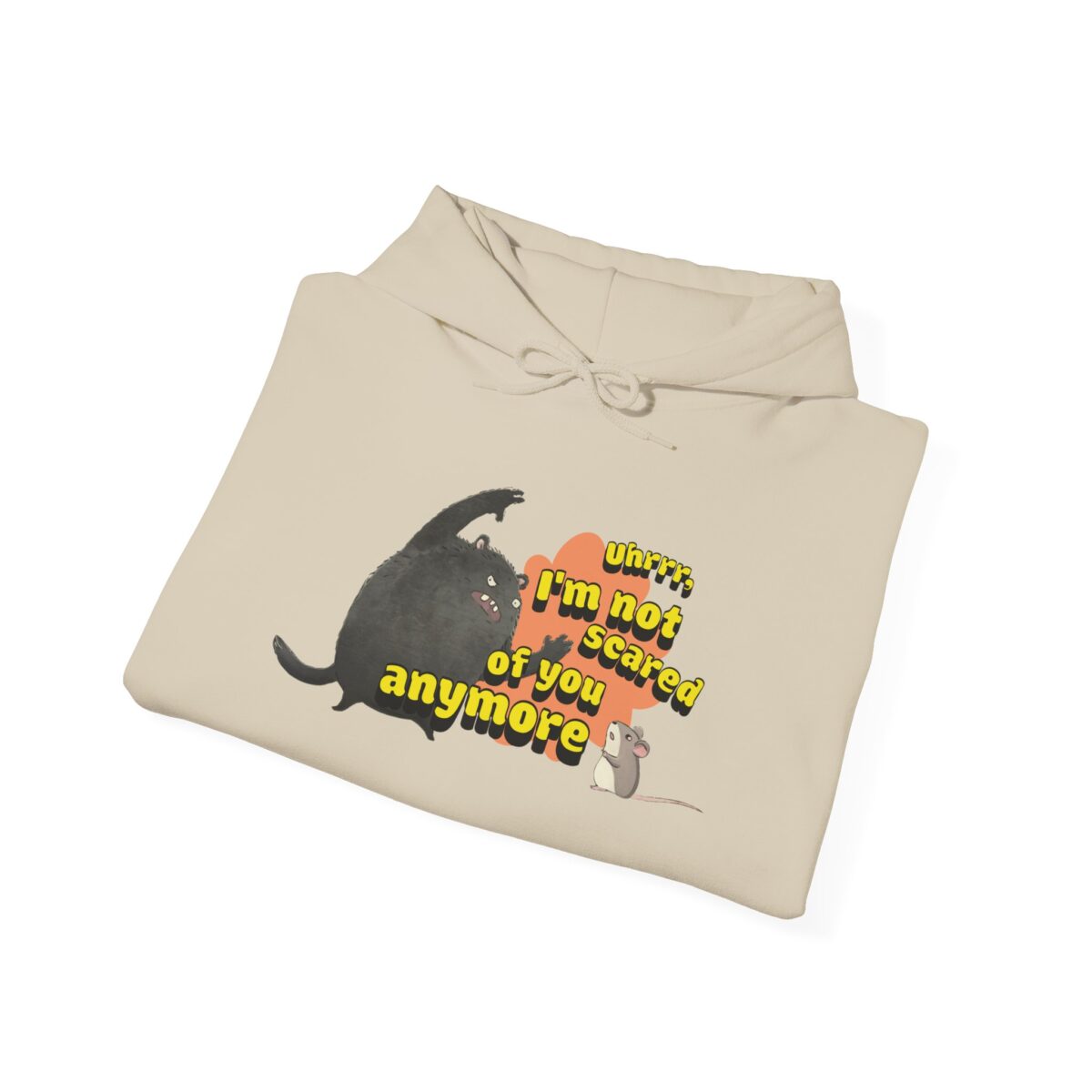 I'm not scared of you anymore Unisex Heavy Blend™ Hooded Sweatshirt - Image 8