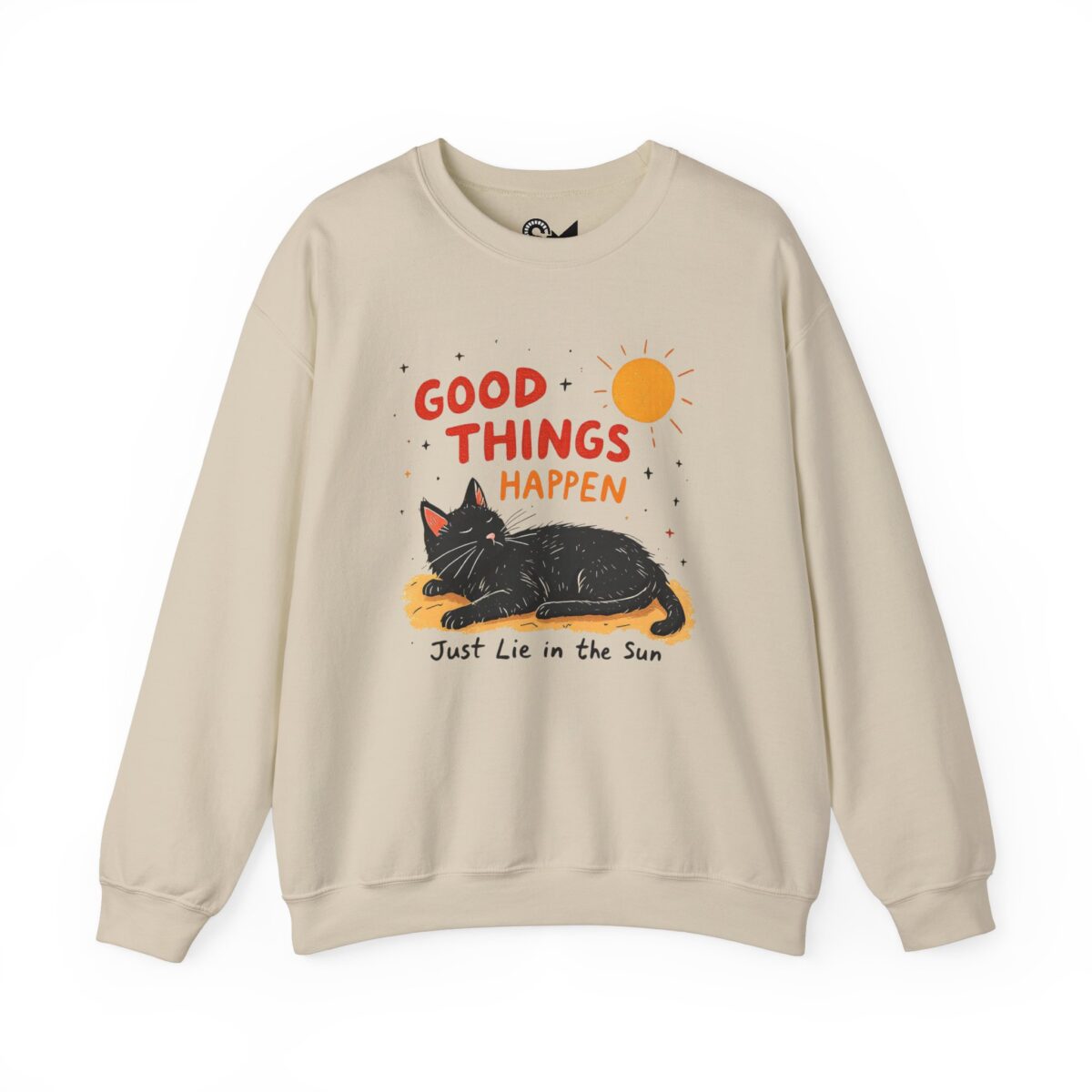 Good things happen Unisex Heavy Blend™ Crewneck Sweatshirt - Image 9