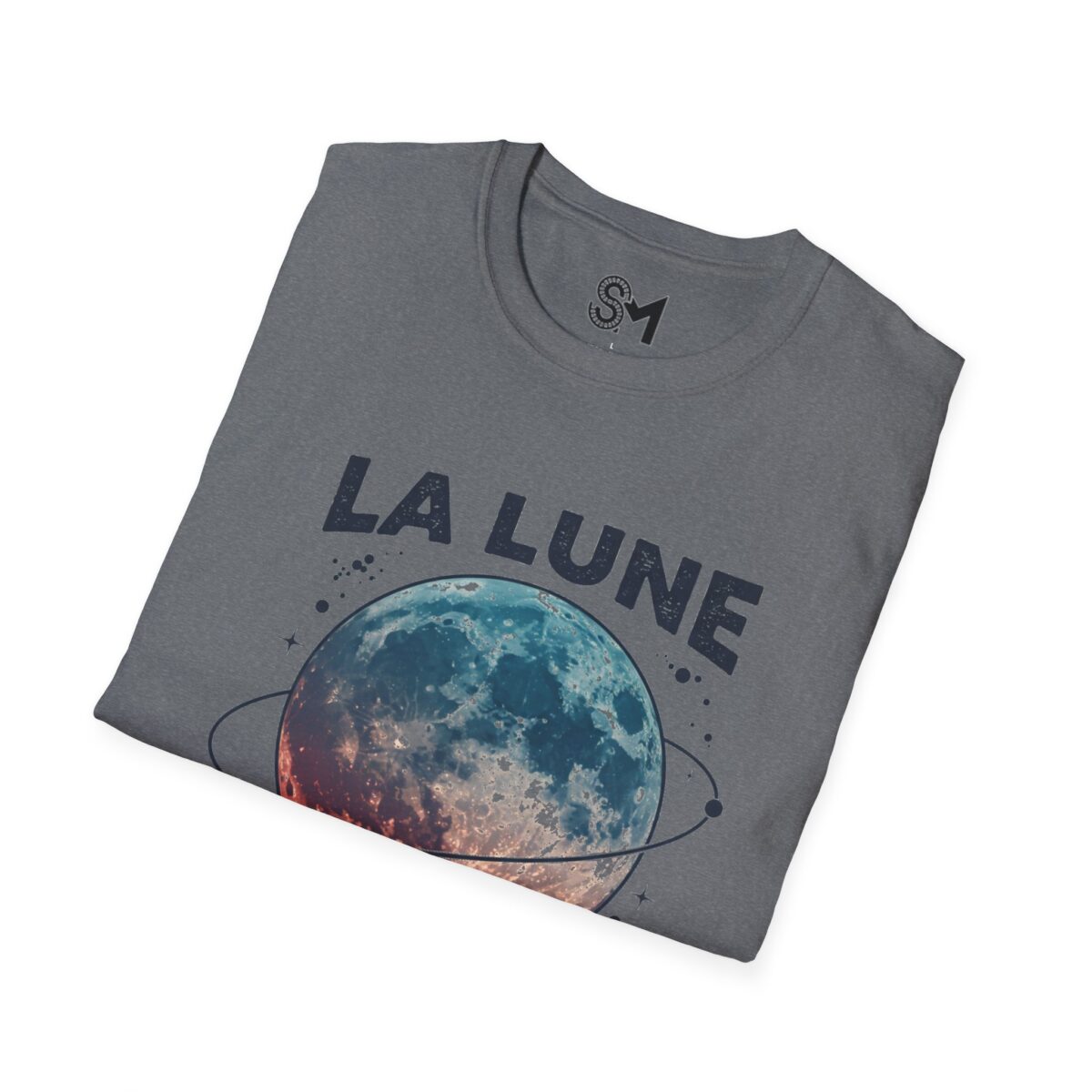 La lune Unisex Softstyle T-Shirt - Image 12