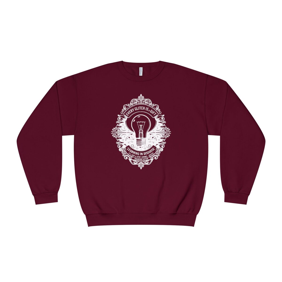 EVERY GLITCH IS A GIFT Unisex NuBlend® Crewneck Sweatshirt - Image 17