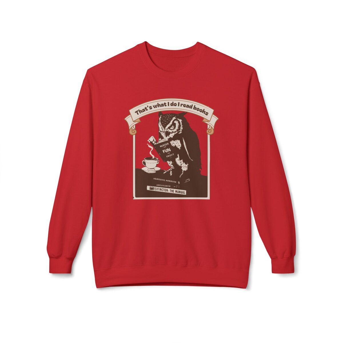 I read books Unisex Midweight Softstyle Fleece Crewneck Sweatshirt - Image 33