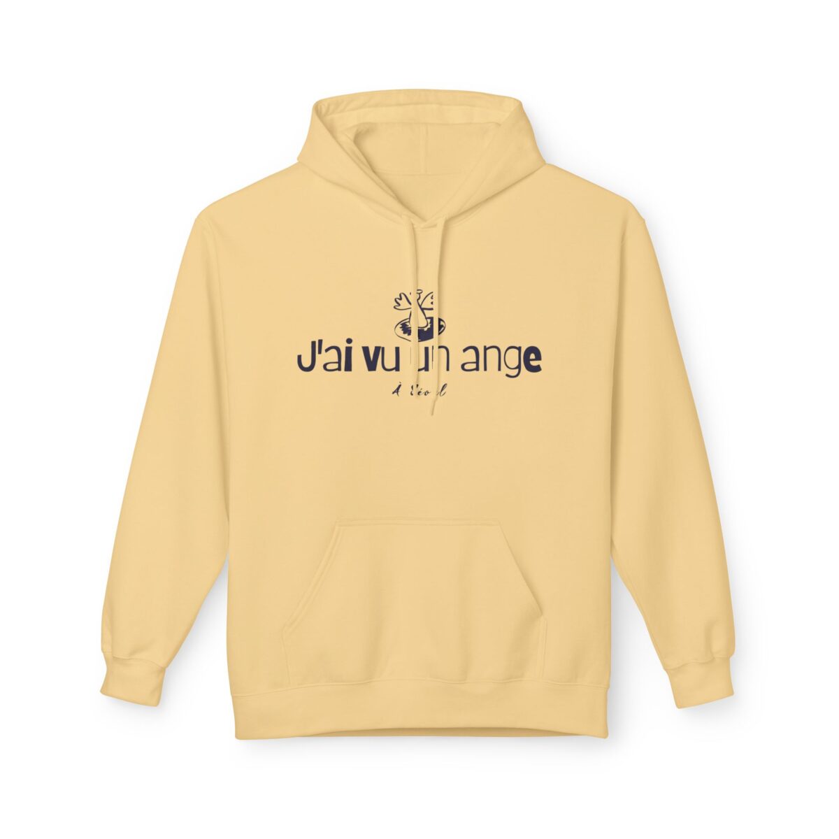 I saw an angel Unisex Midweight Softstyle Fleece Hoodie - Image 13