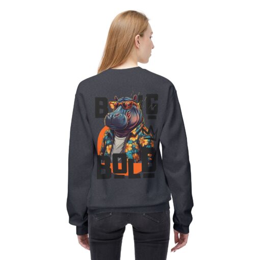 Big Bold Unisex Midweight Softstyle Fleece Crewneck Sweatshirt - Image 28