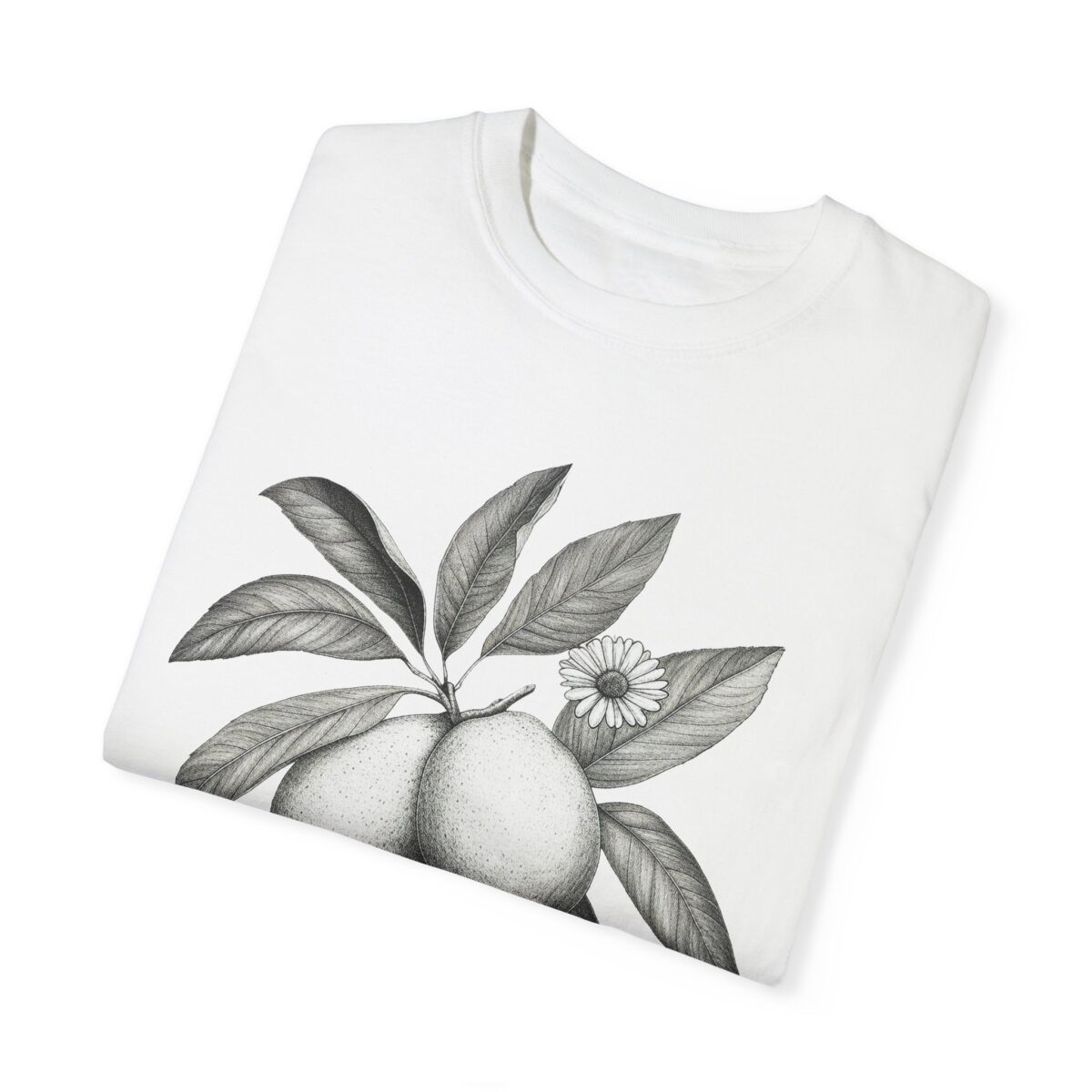 Citrus Days Unisex Garment-Dyed T-Shirt - Fresh & Timeless Design - Image 3