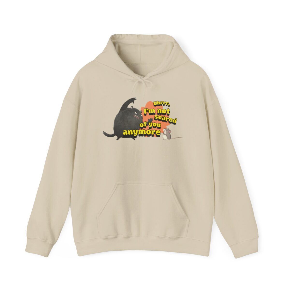 I'm not scared of you anymore Unisex Heavy Blend™ Hooded Sweatshirt - Image 5