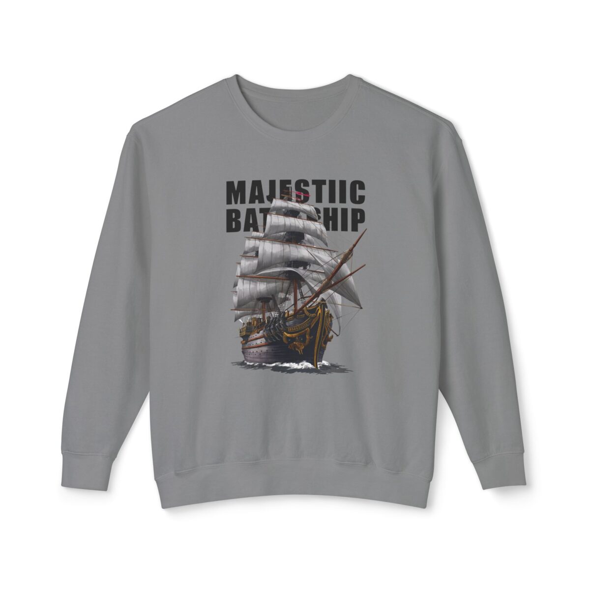 Battleship Unisex Lightweight Crewneck Sweatshirt - Image 13