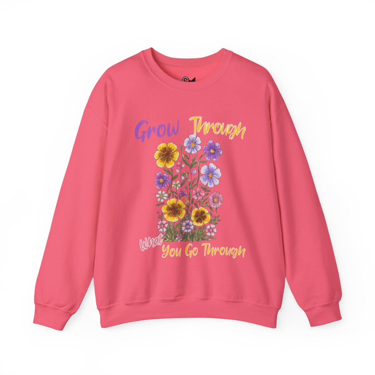 Grow Through What You Go Through Unisex Heavy Blend™ Crewneck Sweatshirt - Image 13