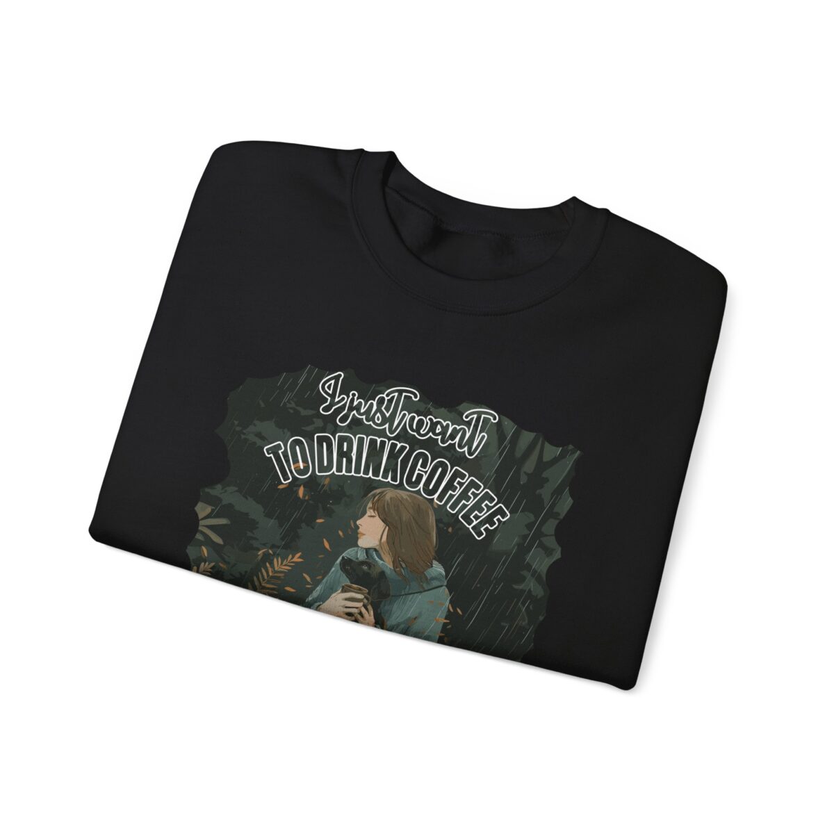 Pet my dog today Unisex Heavy Blend™ Crewneck Sweatshirt - Image 3