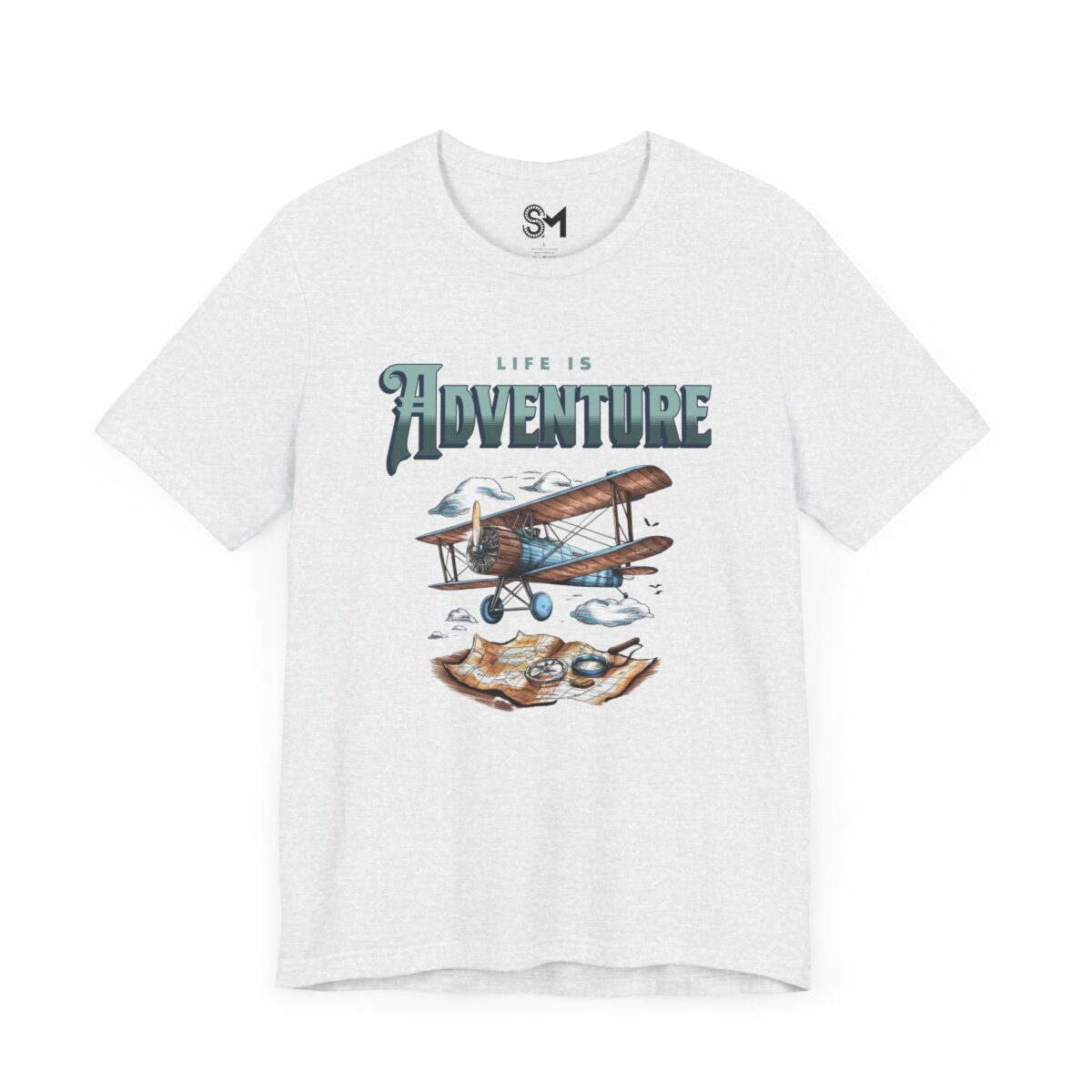 Life is adventure Unisex Jersey Short Sleeve Tee - Image 3