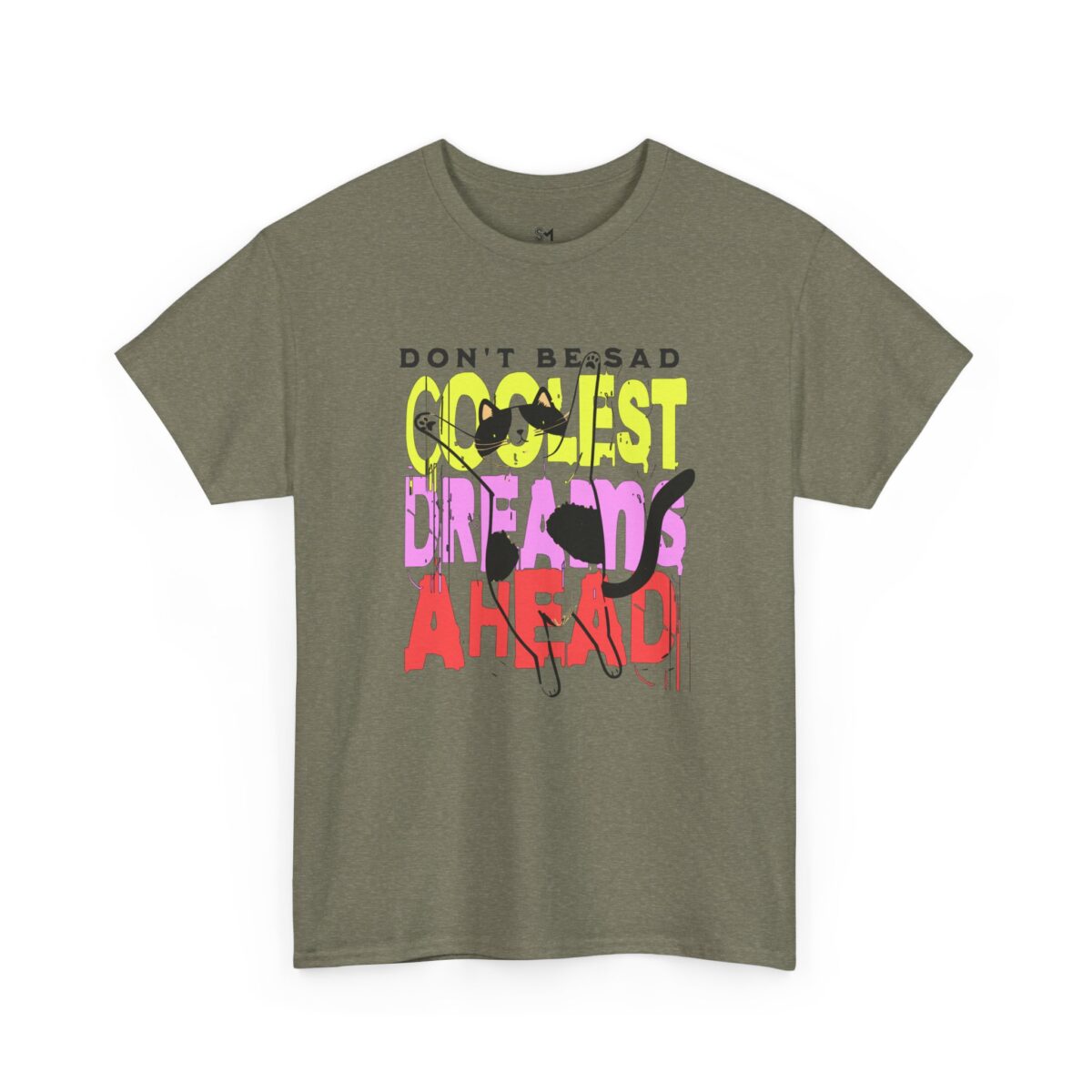 Don't be sad Unisex Heavy Cotton Tee - Image 23