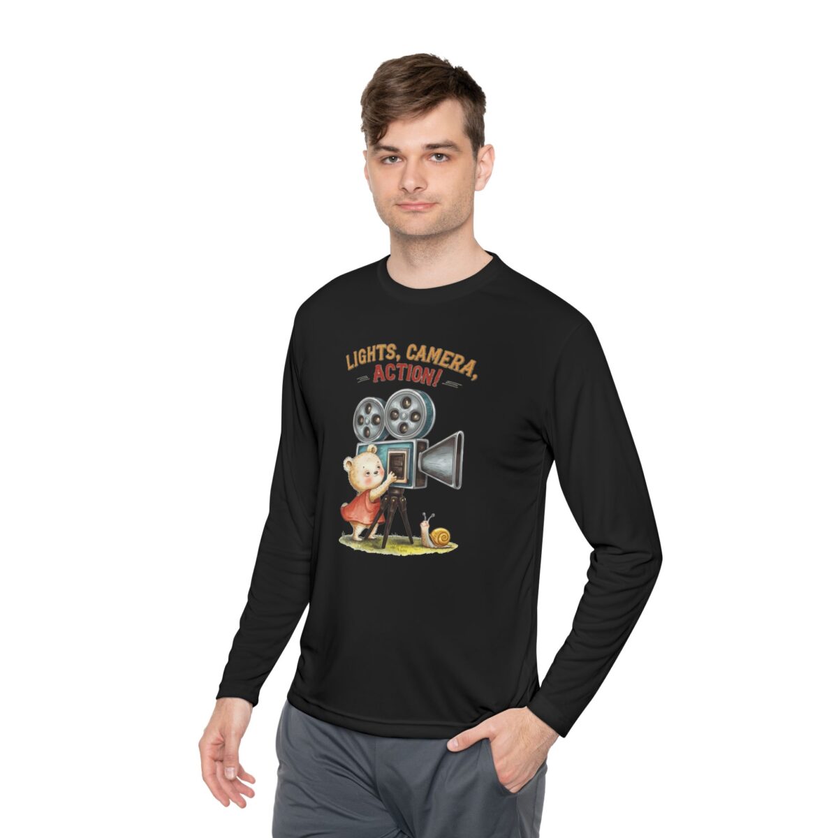 Action Unisex Lightweight Long Sleeve Tee - Image 7