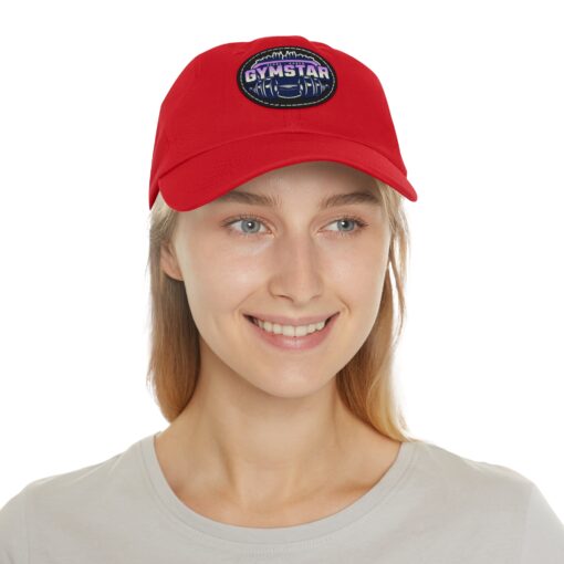 GYMSTAR Hat with Leather Patch (Round) - Image 4