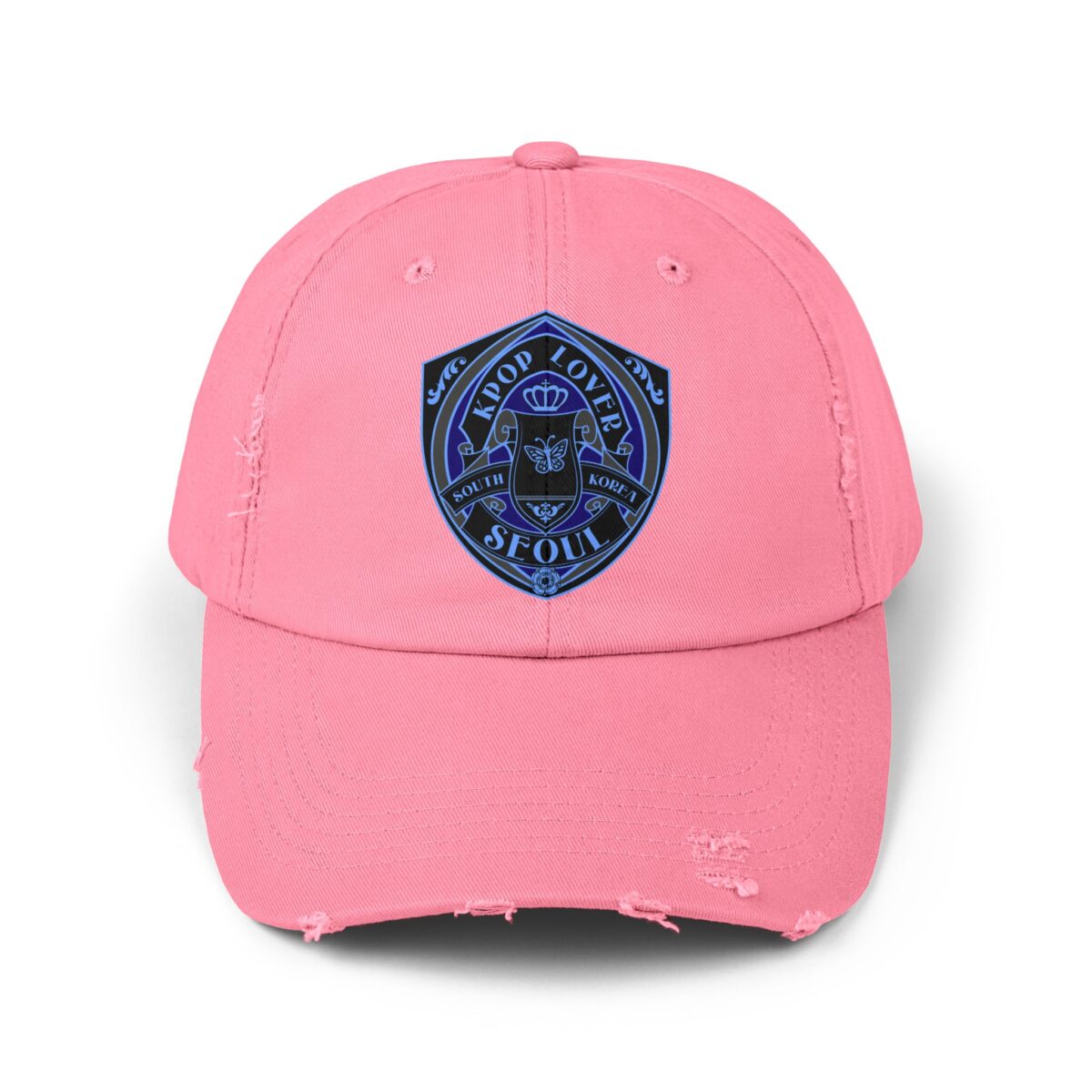 K-POP LOVER Unisex Distressed Cap - Image 17
