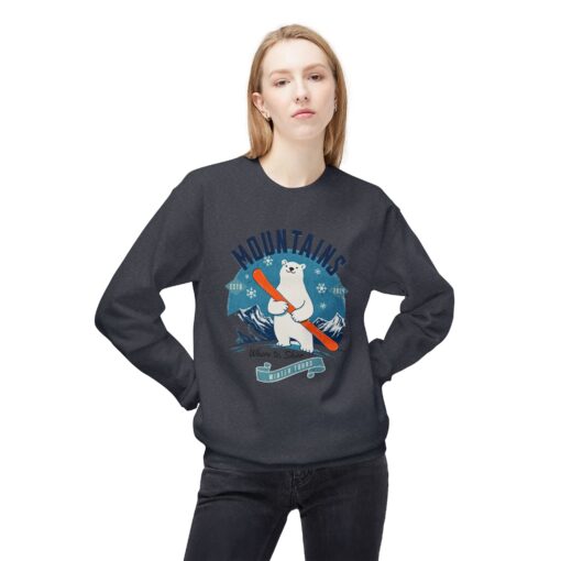 Mountains Unisex Midweight Softstyle Fleece Crewneck Sweatshirt - Image 23
