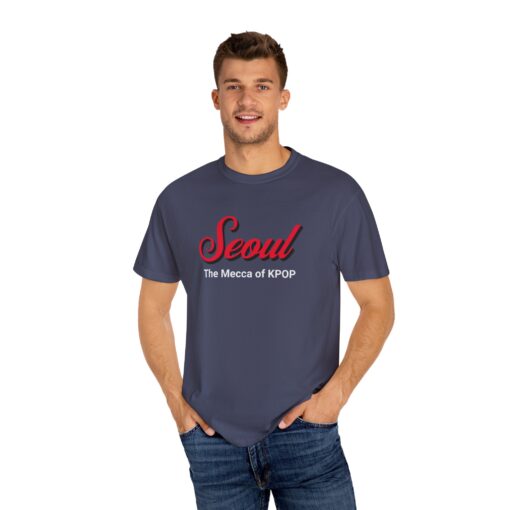 Seoul K-Pop Unisex Garment-Dyed T-Shirt - Trendy & Stylish - Image 8