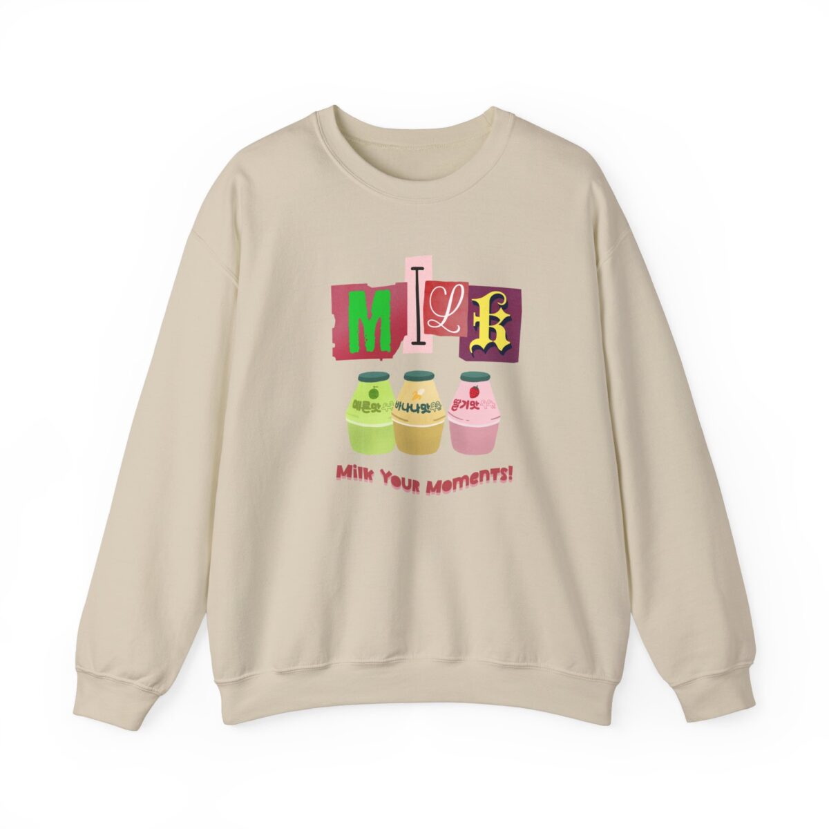 Milk your moment! Unisex Heavy Blend™ Crewneck Sweatshirt - Image 9