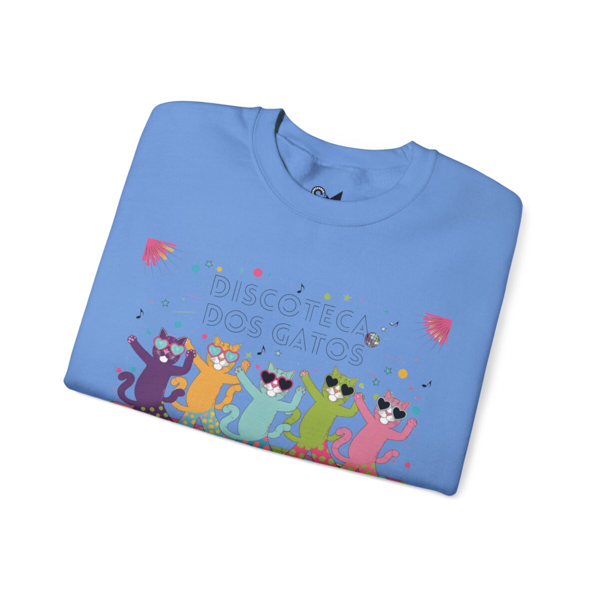 Discoteca dos Gatos Unisex Heavy Blend™ Crewneck Sweatshirt - Image 23
