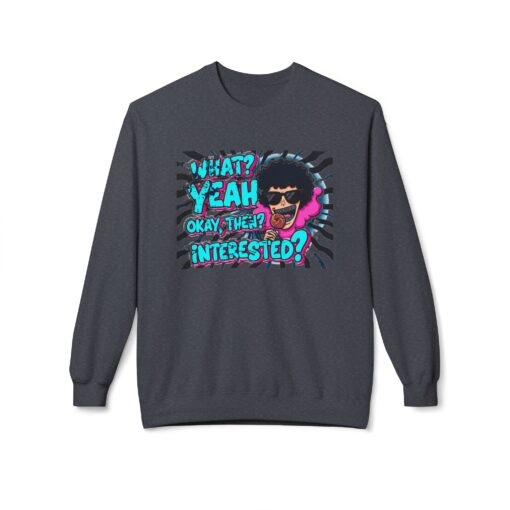 Interested? Unisex Midweight Softstyle Fleece Crewneck Sweatshirt - Image 5