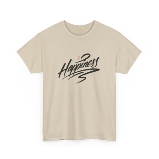 Happiness Unisex Heavy Cotton Tee - Comfortable Daily Wear - Image 11