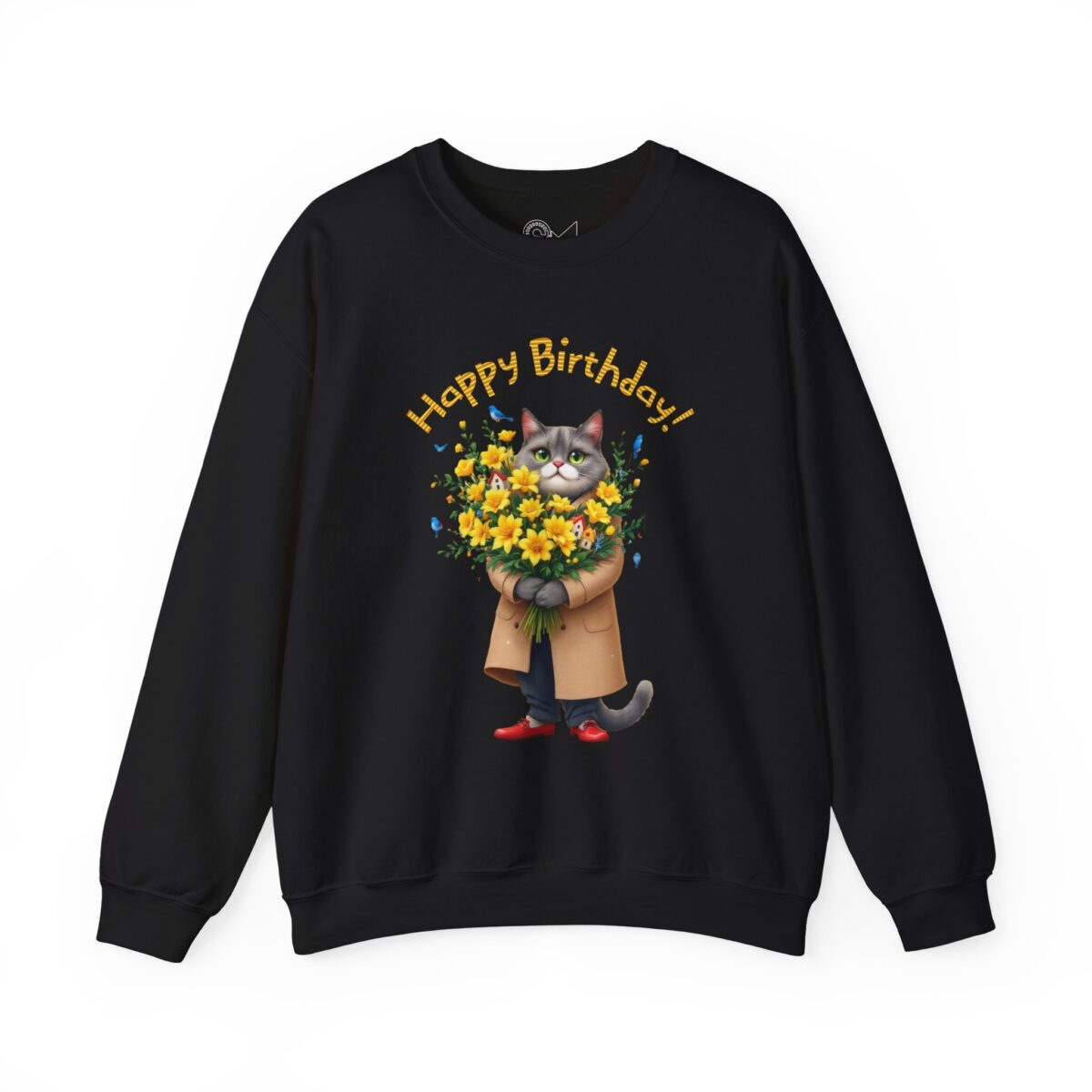 Happy Birthday! Unisex Heavy Blend™ Crewneck Sweatshirt - Image 9