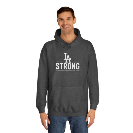 LA STRONG Unisex College Hoodie - Image 15
