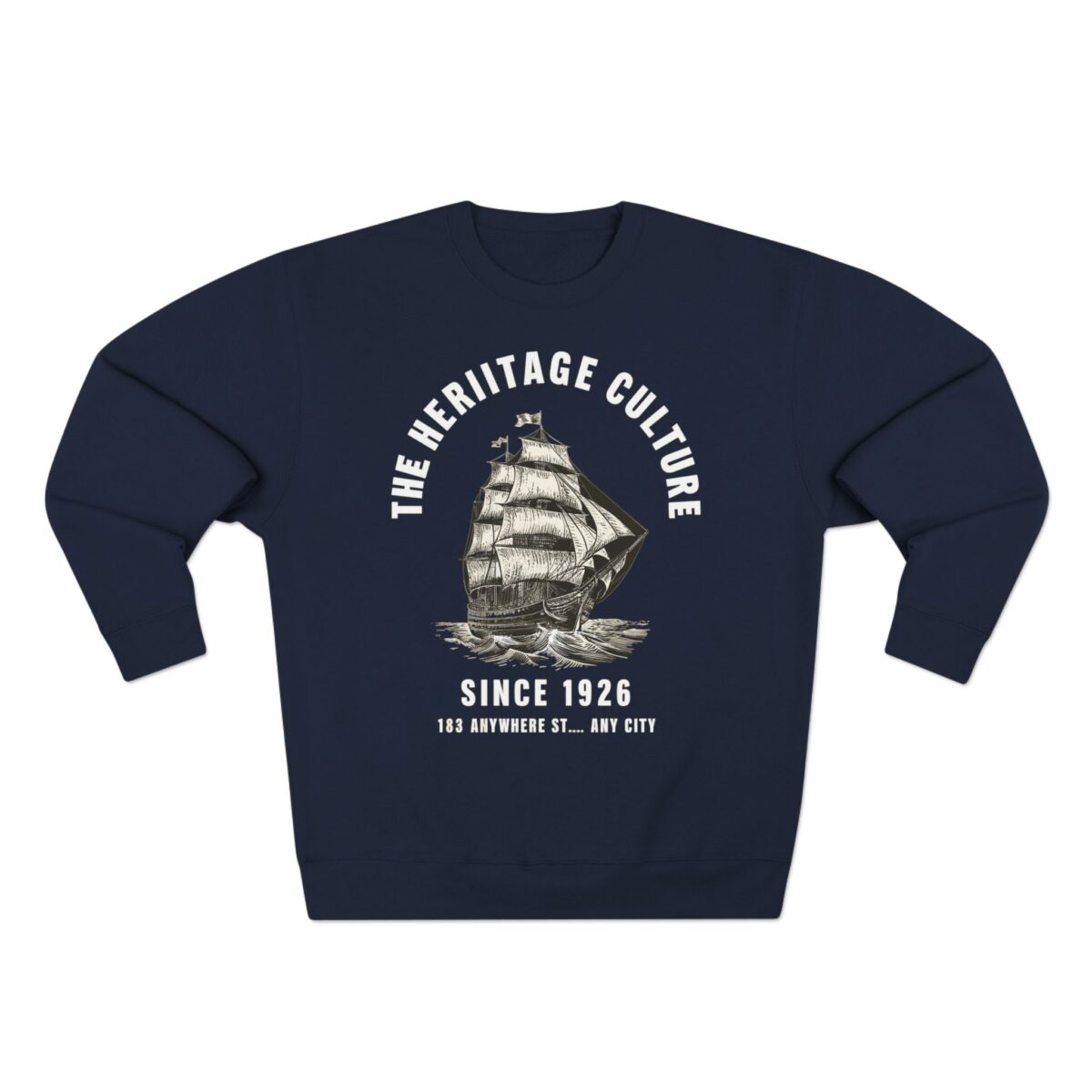 The heritage Culture Unisex Crewneck Sweatshirt - Image 9