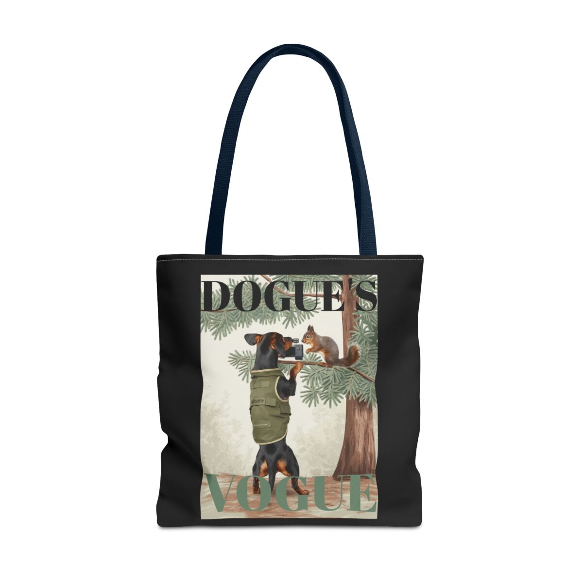 Dogue's Vogue Tote Bag (AOP) - Image 57