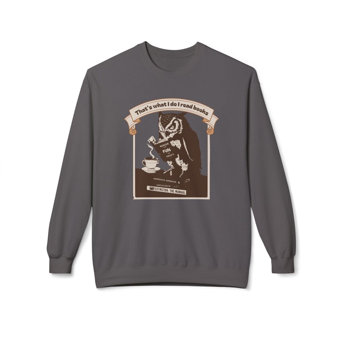 I read books Unisex Midweight Softstyle Fleece Crewneck Sweatshirt - Image 25