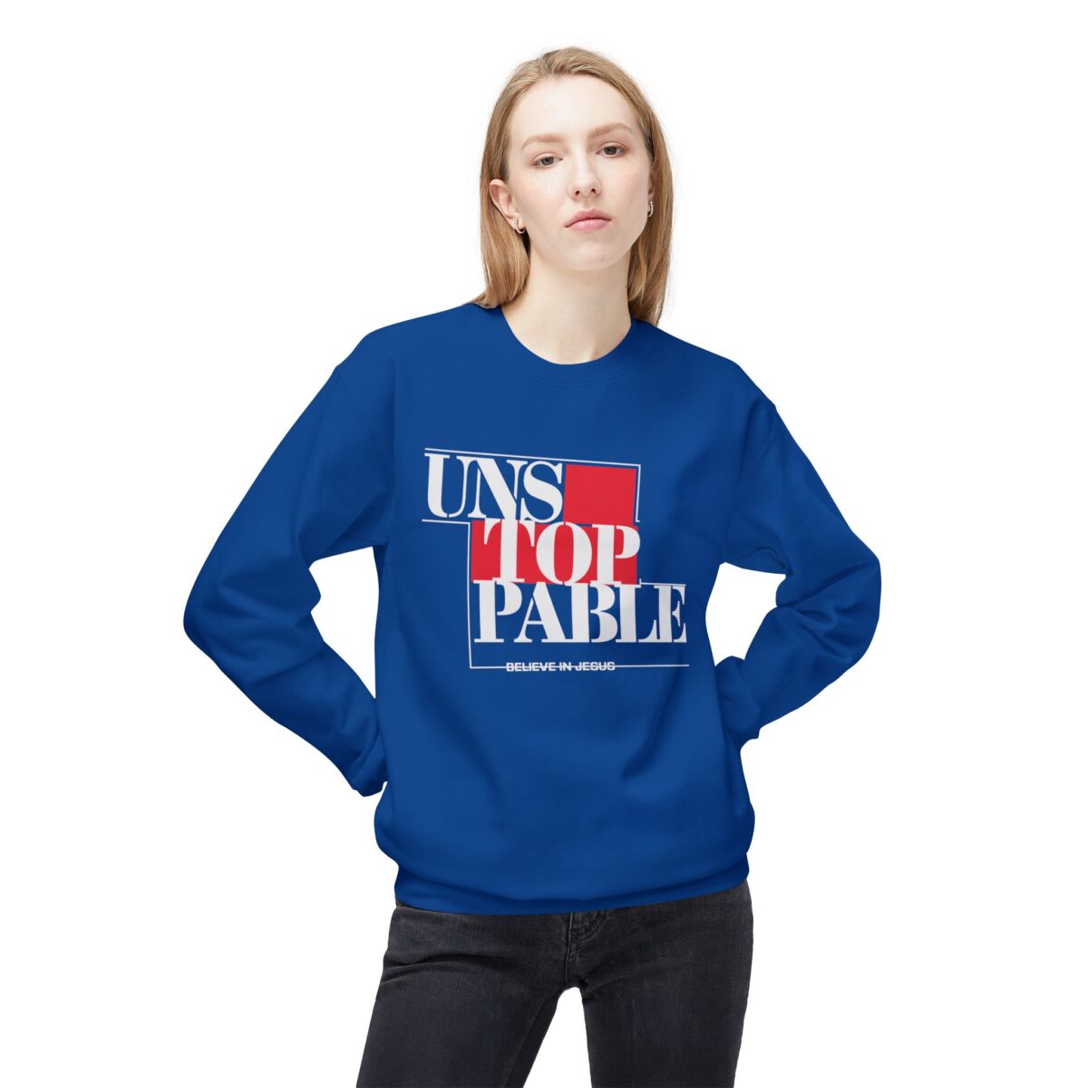 Unstoppable Unisex Midweight Softstyle Fleece Crewneck Sweatshirt - Image 31