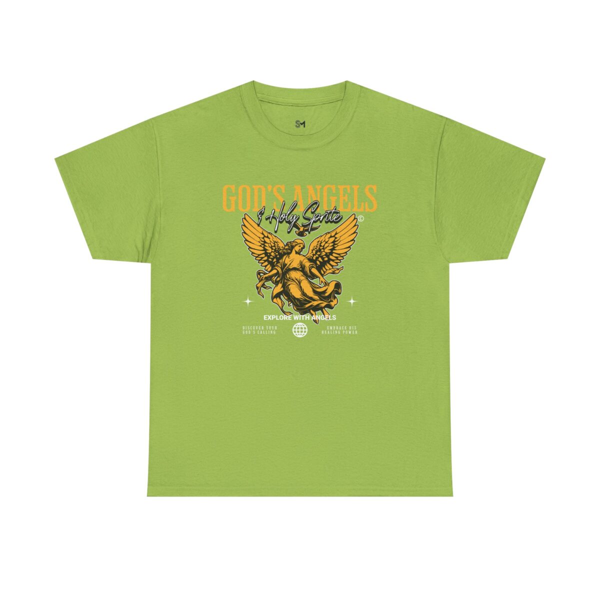 God's angels Unisex Heavy Cotton Tee - Image 17