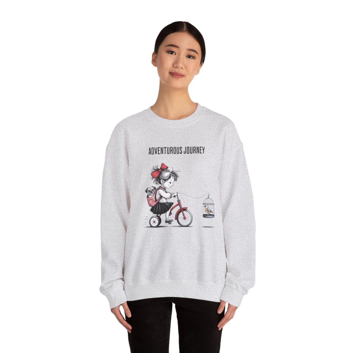 Adventurous Journey Unisex Heavy Blend™ Crewneck Sweatshirt - Image 4