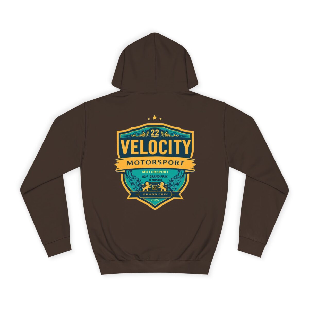 Velocity Unisex College Hoodie - Image 2