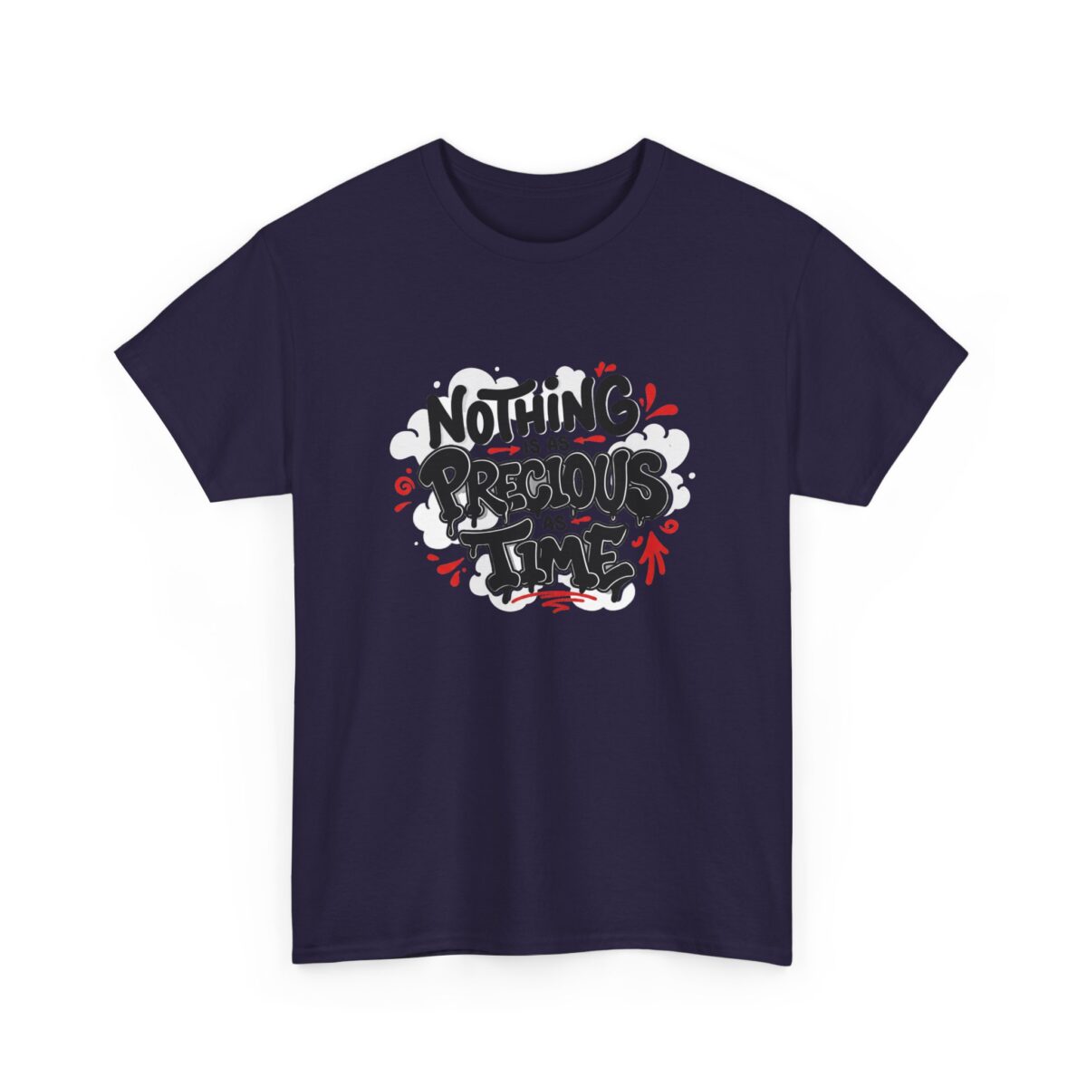Nothing is as Precious as Time Unisex Heavy Cotton Tee - Image 43