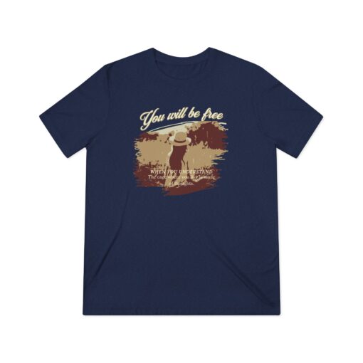 You will be free Unisex Triblend Tee - Image 21