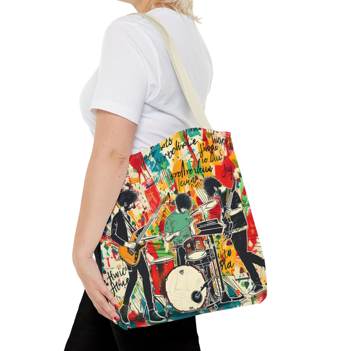 Rock Band Tote Bag (AOP) - Image 44