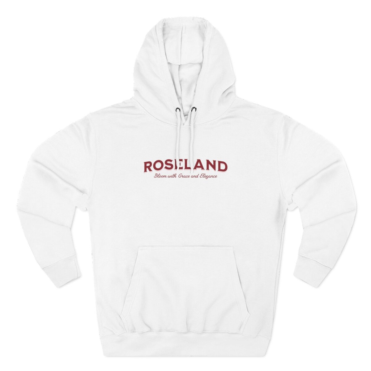 Roseland Three-Panel Fleece Hoodie