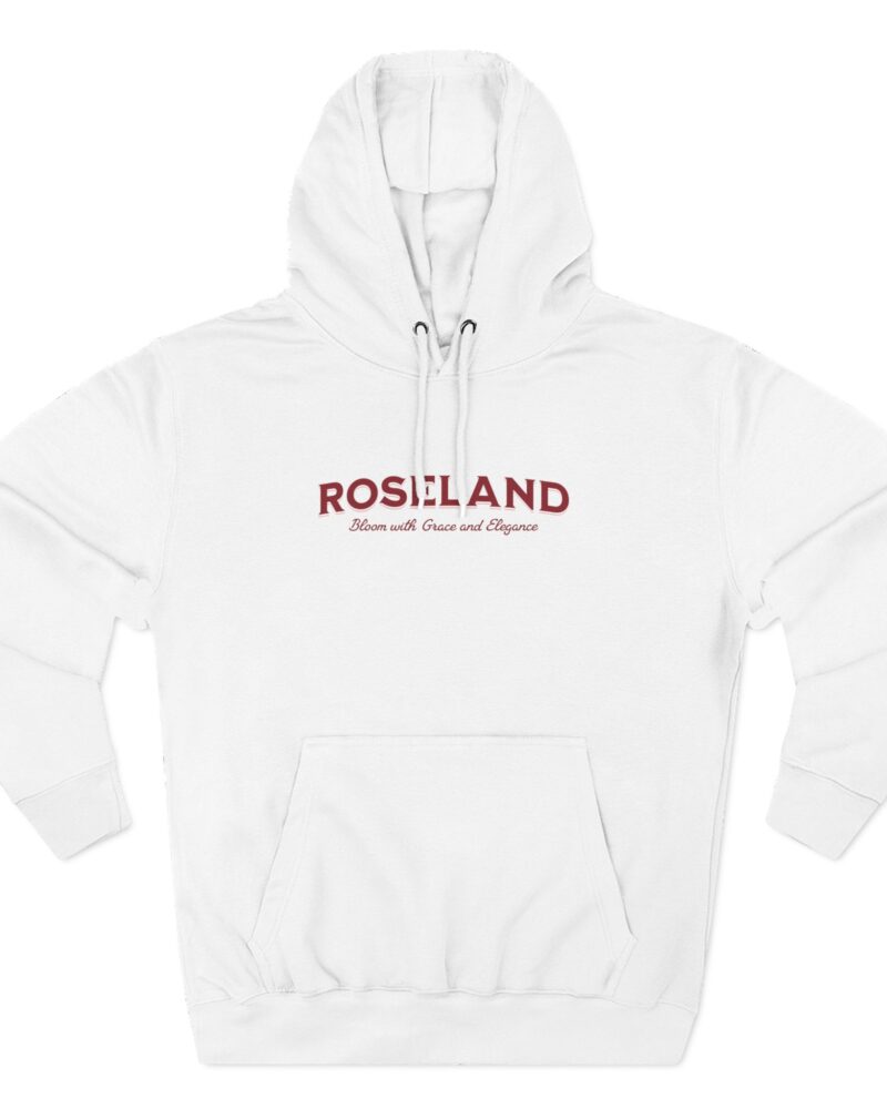 Roseland Three-Panel Fleece Hoodie
