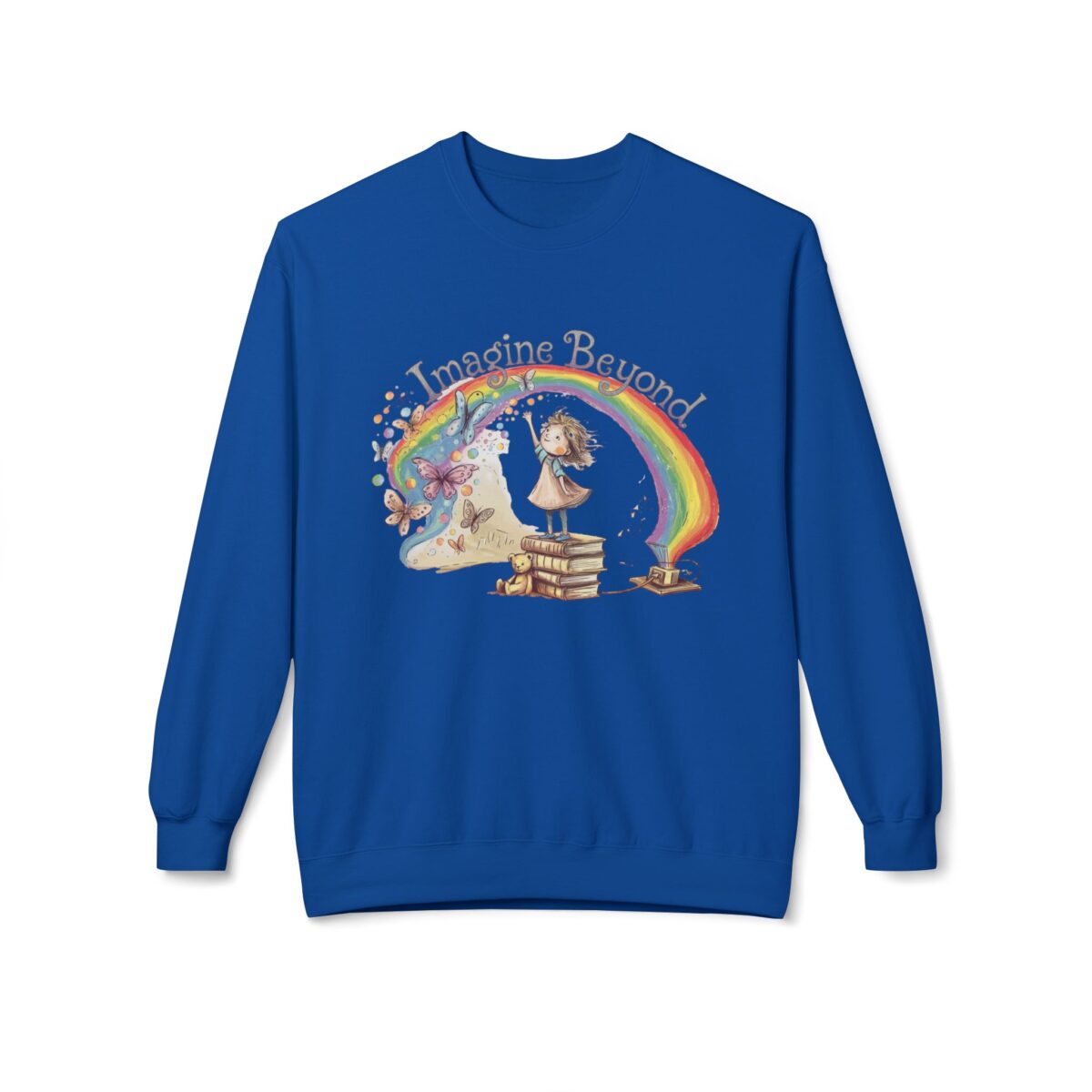 Imagine beyond Unisex Midweight Softstyle Fleece Crewneck Sweatshirt - Image 13