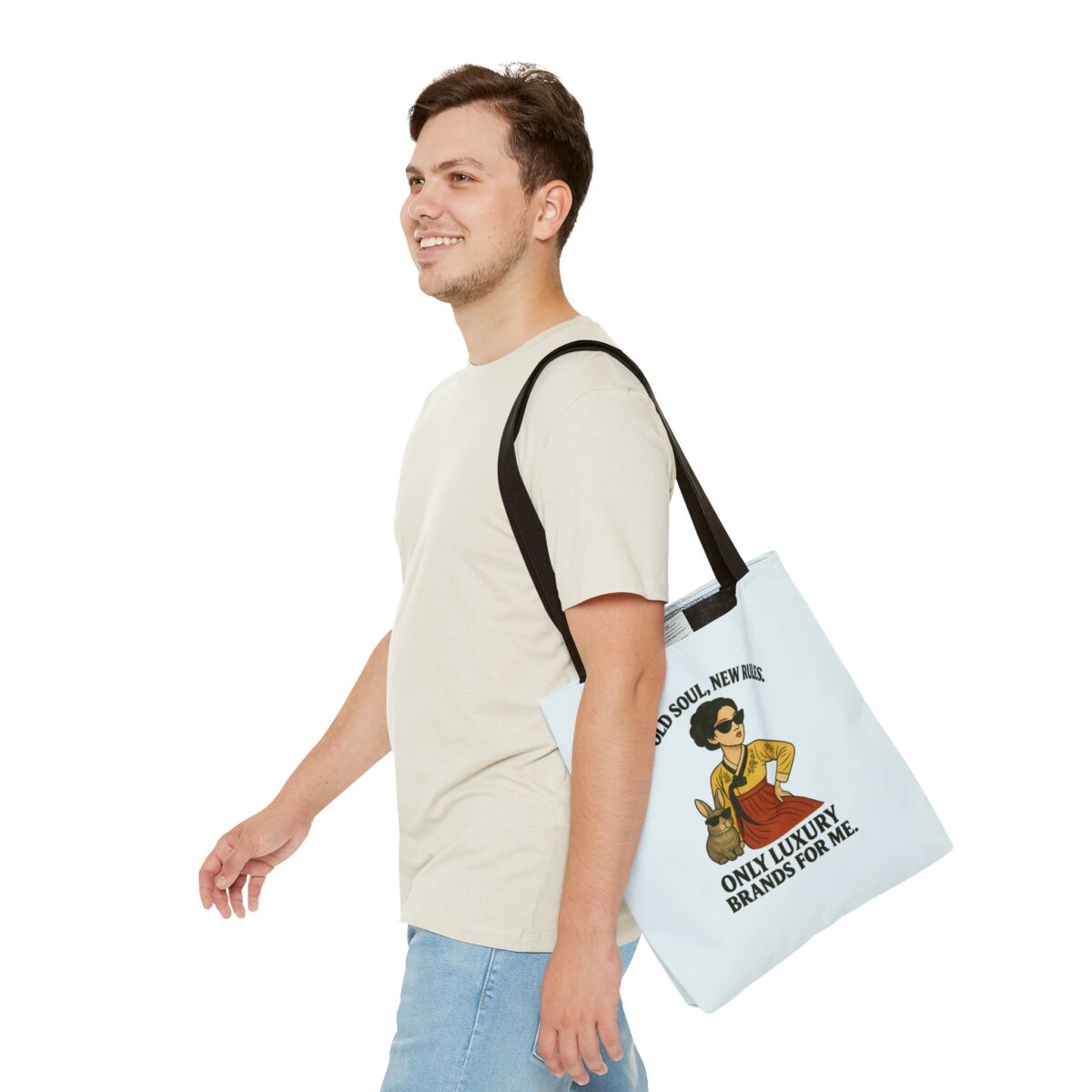 Luxury Vibes Tote Bag | Old Soul, New Rules Design - Image 7