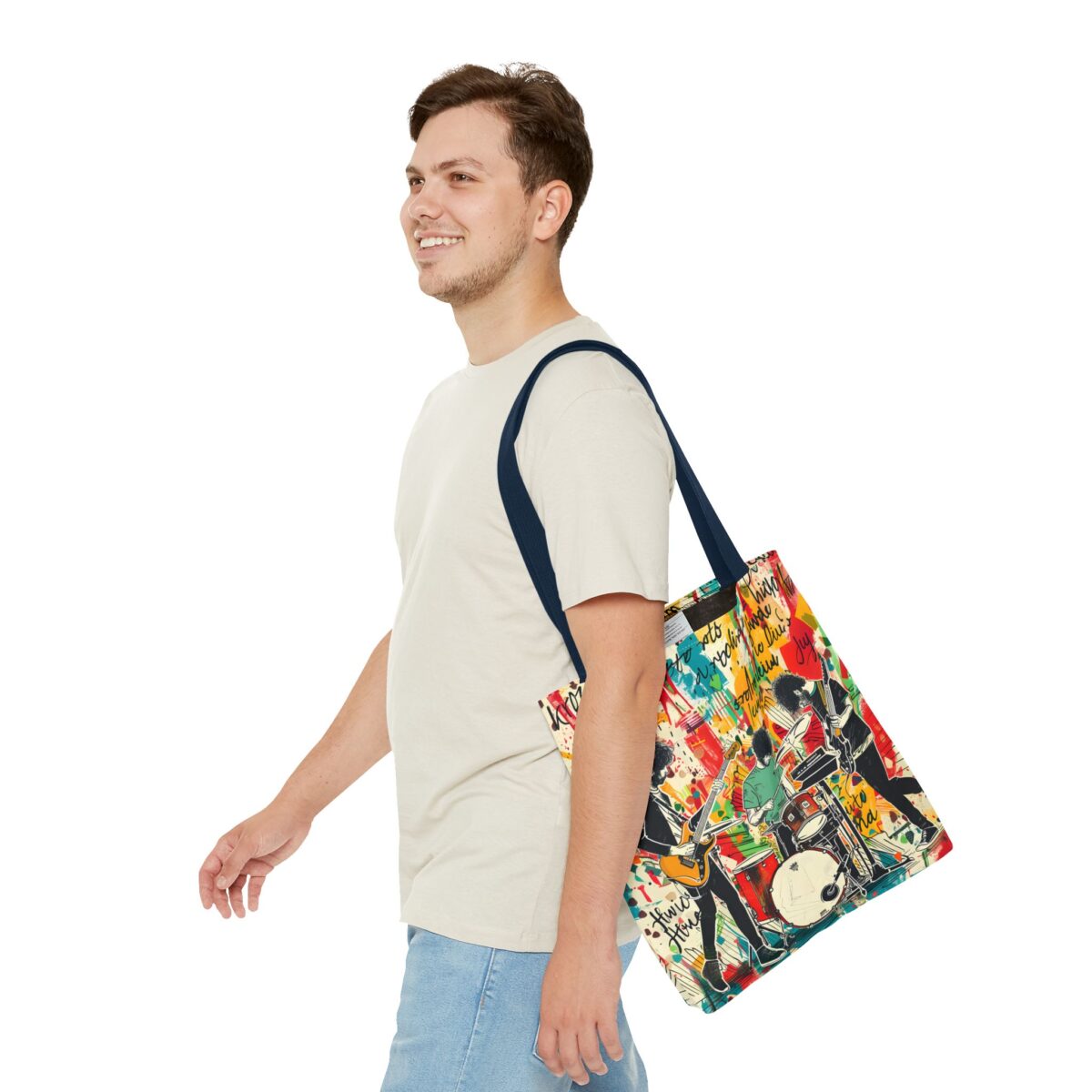 Rock Band Tote Bag (AOP) - Image 55