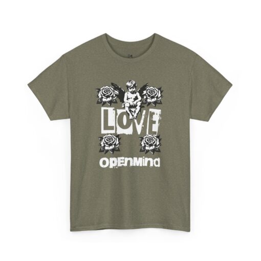 Love open mind Unisex Heavy Cotton Tee - Image 15