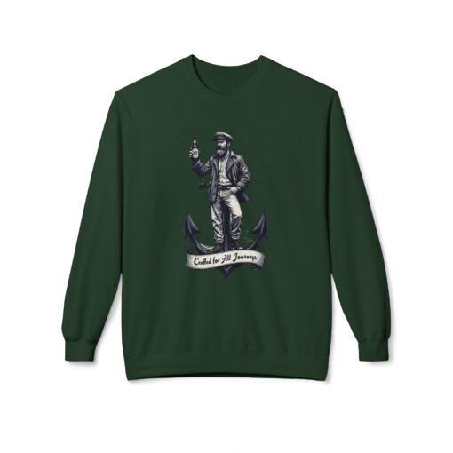 Crafted for all journeys Unisex Midweight Softstyle Fleece Crewneck Sweatshirt - Image 13
