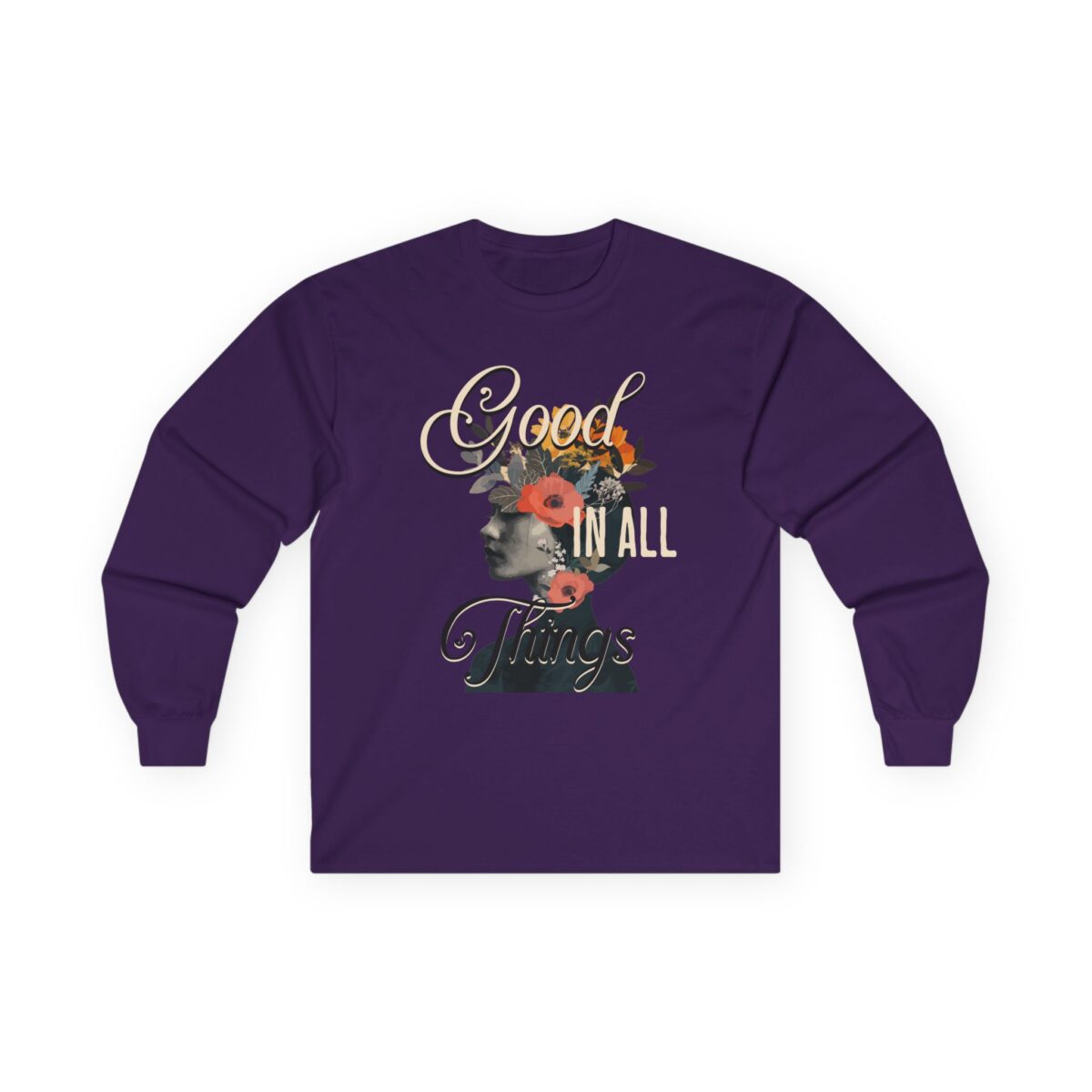 Good in all things Unisex Ultra Cotton Long Sleeve Tee - Image 13