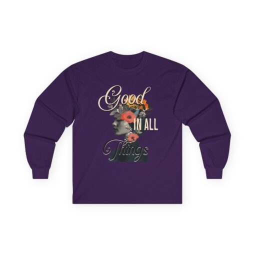 Good in all things Unisex Ultra Cotton Long Sleeve Tee - Image 13